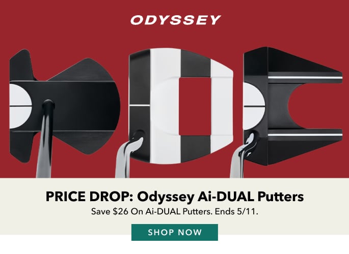 Odyssey Ai-Dual Putter Price Drop $26 off AI-Duel Putters